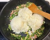 簡単！栄養満点！小松菜チャーハン作り方6写真