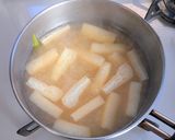 豆富と油揚げの味噌汁作り方4写真