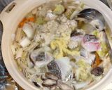 鱈と白子の野菜たっぷり味噌スープ作り方4写真