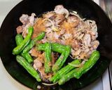 豚とシシトウの生姜焼き作り方6写真