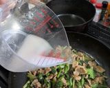 小松菜と豚バラのふわたま中華丼作り方5写真