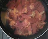 塩レバーのパスタ作り方4写真
