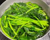 簡単20分⭐︎ほうれん草のくたくた煮パスタ作り方4写真