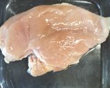 レンチンで簡単✨鶏むね肉の梅しそ和え作り方2写真