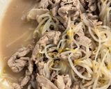 もやしと豚肉のヨーグルト納豆スープ作り方4写真