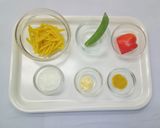 【離乳食完了期】カレー風味マカロニサラダ作り方1写真