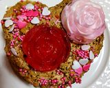 手越くん誕生日☆バラゼリーコーヒーケーキ作り方1写真