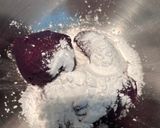 紫芋のチーズいももち作り方2写真
