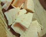 簡単★昼食！「茄子とたけのこの炒めもの」作り方3写真