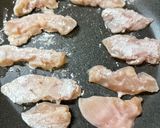 鶏胸肉と野菜の梅肉卵サラダ添え作り方5写真