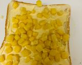 冷凍食パンでコーンチーズトースト作り方2写真