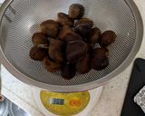 我が家の栗の茶巾絞り作り方1写真