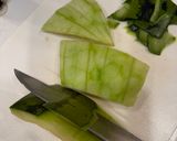 スイカ塩昆布漬け＆蜂蜜漬け　皮を使っておかず2品作り方2写真