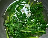 ヨウサマの減塩春菊のナッツ和え作り方1写真