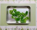簡単！れんこんとピーマンと鶏もも肉の黒酢炒め作り方5写真
