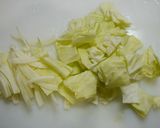 レンジで簡単！ツナキャベツの白だし蒸し作り方1写真