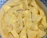 850kcalの、ハムカツじゃがチーズドリア作り方7写真
