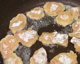 レタスの外葉♪鶏ささみとニンニク生姜の青菜炒め作り方5写真