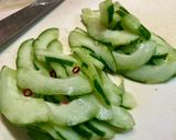 はぐら瓜と茗荷のさっぱり和え(酢の物)作り方1写真