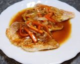 イトヨリの甘酢あんかけ作り方9写真