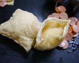 おでんだね！シャウエッセン卵きんちゃく作り方3写真