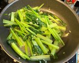 小松菜の中華炒め作り方6写真