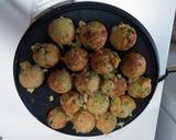 向井くう風 たこ焼き風お好み焼き作り方7写真