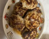 手作りふっくらハンバーグ作り方5写真