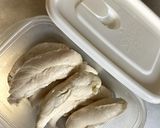 片手間調理でもしっとり　ささみの茹で方作り方7写真