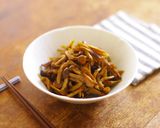 レンジで★ごぼうとしめじの甘醤油煮作り方6写真
