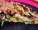 ピーマンの千切りでお好み焼き作り方5写真