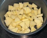 甘酸っぱいりんごとゆずのジャム作り方1写真