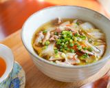 冬野菜と豚肉のにゅうめん作り方6写真