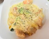 鶏むね肉のカリ旨マヨ・クリーム煮作り方6写真