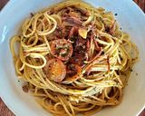 焼きトマトと紫蘇のアーリオ・オリオパスタ作り方9写真