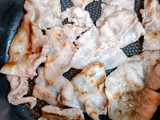 簡単ランチ！豚バラ肉きのこ小松菜つけ素麺