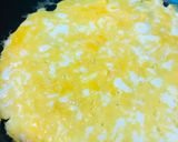 たきこみごはん活用●牛飯オムライス作り方2写真