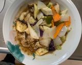 さっぱり洋風ごま素麺汁味根菜茄子甘酢酢豚作り方14写真