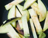 茄子のからし味噌炒め作り方1写真