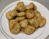 鶏軟骨入りつくねの甘酢あんかけ作り方9写真