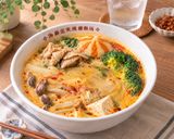 麻辣醤で本格風♡ブンモジャ入り麻辣湯作り方13写真