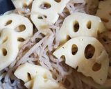 だし香る☆れんこんと丸天の炒め煮作り方5写真