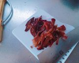 ＊キクラゲと卵と豚肉ともやしの中華炒め＊作り方2写真