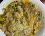レンジ簡単洋風さっぱり梅クッパ味炒飯弁当作り方11写真