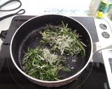 にんじんの葉の揚げ焼き作り方3写真