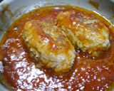 簡単！煮込みハンバーグ☆ケチャップだけ作り方5写真