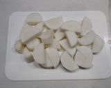 豚バラ肉と大根の甘辛煮作り方1写真