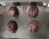 もちもち★レンジで米粉じゃがいも蓮根もち～餡入り作り方1写真