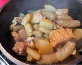 焼肉のタレで簡単！鶏肉と大根の甘辛煮作り方7写真