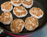 もっちりれんこんバーグ&生姜れんこんミニバーグ作り方7写真